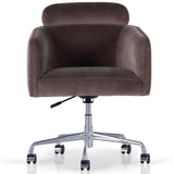 Pacha Desk Chair, Opal Mink-Furniture - Office-High Fashion Home