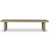 Haskell Outdoor Coffee Table, Brown