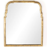 Loire Mirror, Antiqued Gold Leaf