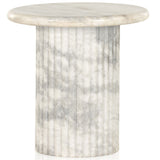 Oranda End Table, Marble