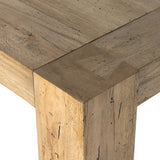 Abaso Dining Table, Rustic Wormwood