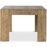 Abaso Dining Table, Rustic Wormwood