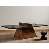 Ping Pong Table, Natural Brown Guanacaste-Furniture - Accent Tables-High Fashion Home