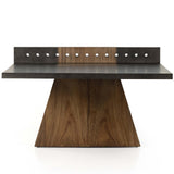 Ping Pong Table, Natural Brown Guanacaste-Furniture - Accent Tables-High Fashion Home