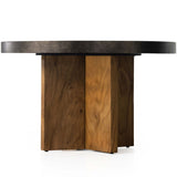 Poker Table, Natural Brown Guanacaste-Furniture - Accent Tables-High Fashion Home