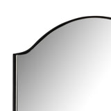 Jacques Small Mirror, Gunmetal-Accessories-High Fashion Home