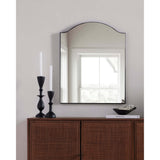 Jacques Small Mirror, Gunmetal-Accessories-High Fashion Home