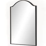 Jacques Small Mirror, Gunmetal-Accessories-High Fashion Home