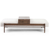 Fawkes Rectangle Ottoman, Brunswick Pebble-Furniture - Chairs-High Fashion Home