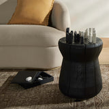 Chess Table, Carbonized Black-Furniture - Accent Tables-High Fashion Home