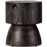 Tino End Table, Rubbed Black