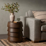 Nori End Table, Ochre