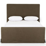 Daphne Slipcover Bed, Brussels Coffee