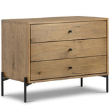 Eaton Large Nightstand, Amber Oak