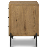 Eaton Large Nightstand, Amber Oak