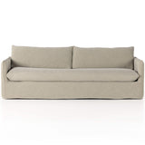 Luisa 96" Slipcover Sofa, Bergamo Canvas-Furniture - Sofas-High Fashion Home