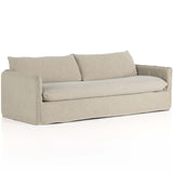 Luisa 96" Slipcover Sofa, Bergamo Canvas-Furniture - Sofas-High Fashion Home