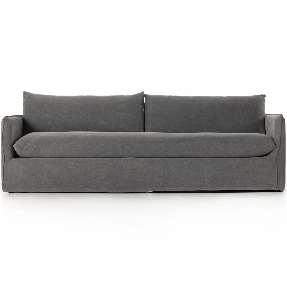 Luisa 96" Slipcover Sofa, Shiloh Ash-Furniture - Sofas-High Fashion Home