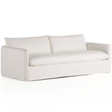 Luisa 96" Slipcover Sofa, Shiloh Cream-Furniture - Sofas-High Fashion Home