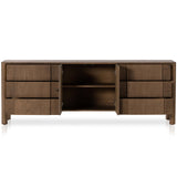 Pollard Media Console, Tan Oak