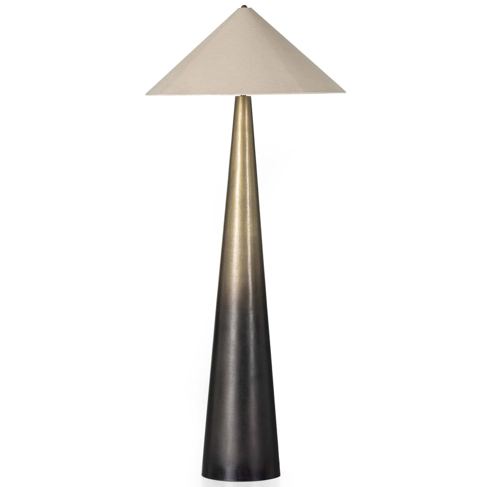 Nour Tapered Shade Floor Lamp, Ombre-Lighting-High Fashion Home