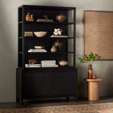 Hopkins Bookcase, Brushed Ebony