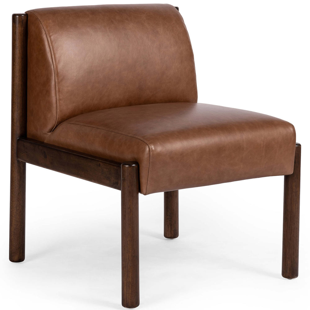 Redmond Leather Dining Chair, Sonoma Chestnut, Set of 2