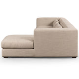 Sena 3 Piece RAF Sectional, Alcala Wheat