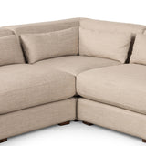 Sena 5 Piece Sectional, Alcala Wheat