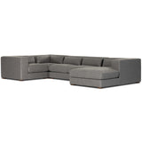 Sena 4 Piece RAF Sectional, Alcala Graphite