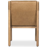 Kiano Leather Arm Chair, Palermo Drift