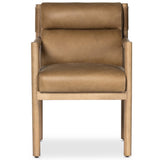 Kiano Leather Arm Chair, Palermo Drift