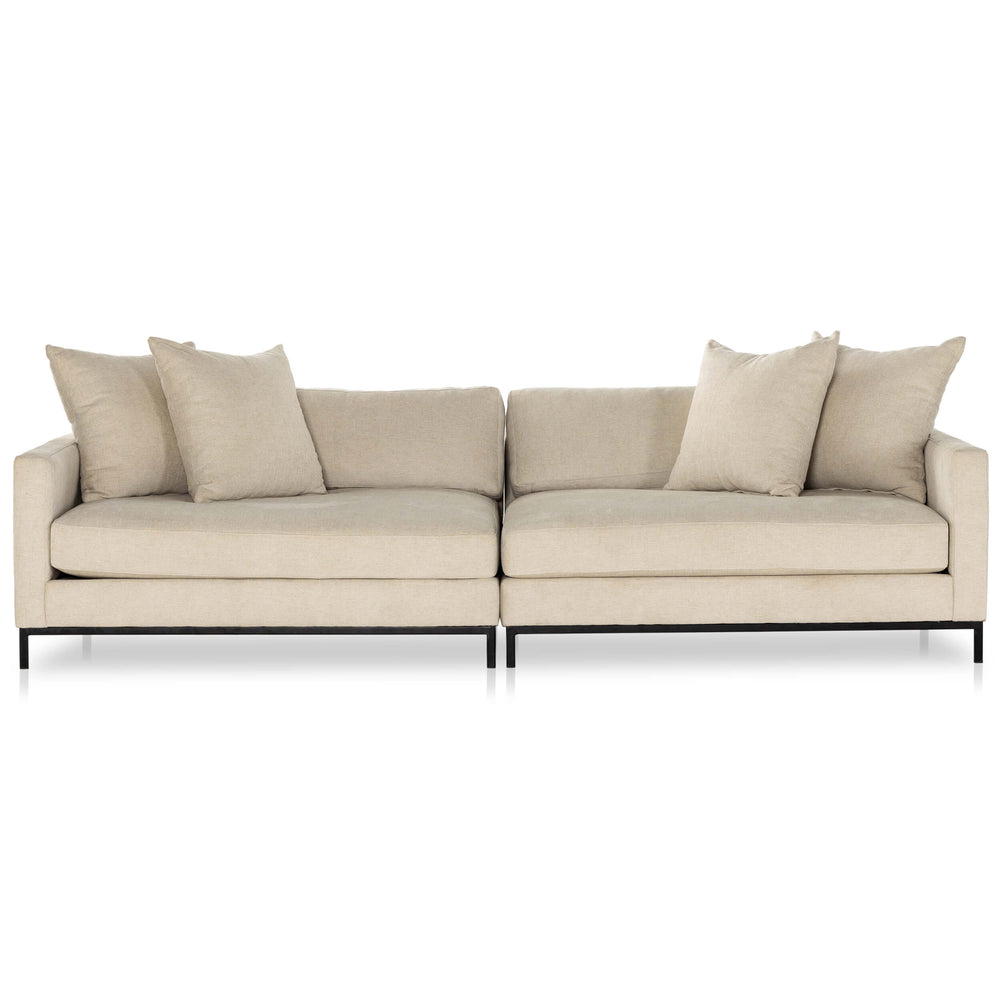 Juniper 2 Piece Sectional, Alcott Fawn