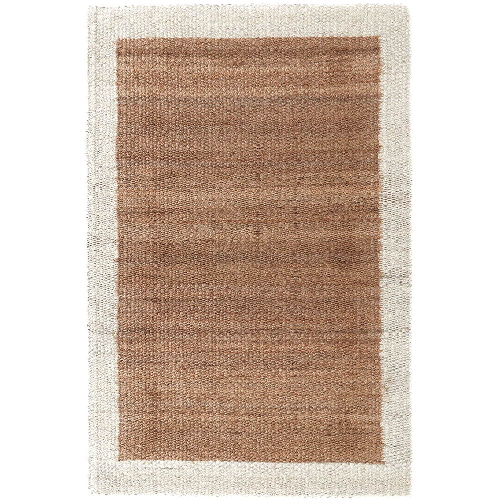 Frame Rug, Natural/Ivory-Rugs1-High Fashion Home