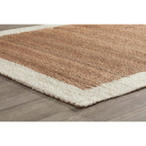 Frame Rug, Natural/Ivory-Rugs1-High Fashion Home