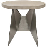 Solaria Round Side Table-Furniture - Accent Tables-High Fashion Home