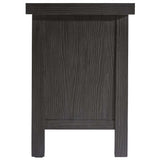 Trianon 2 Drawer Wide Nightstand, L'Ombre