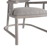 Trianon Open Frame Arm Chair, Gris