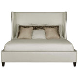 Wheeling Upholstered Bed King-Furniture - Bedroom-High Fashion Home