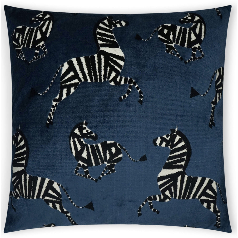 Farlowe Pillow, Sapphire-Accessories-High Fashion Home