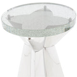 Anika Round Chairside Table-Furniture - Accent Tables-High Fashion Home