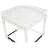 Arctic End Table-Furniture - Accent Tables-High Fashion Home