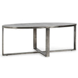 Flores Oval Coffee Table-Furniture - Accent Tables-High Fashion Home