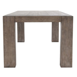 Kingston 89" Rectangular Dining Table, Gray-Furniture - Dining-High Fashion Home