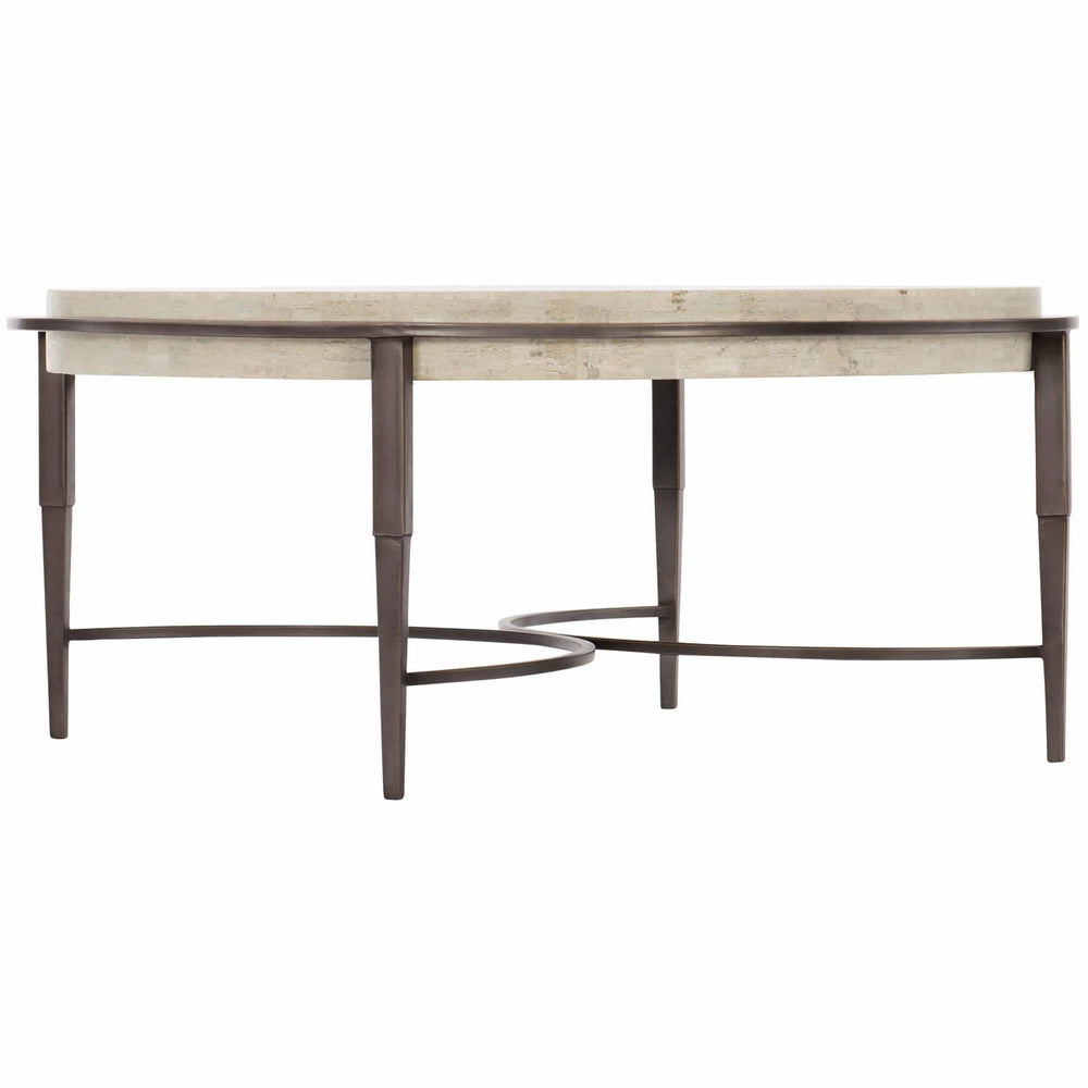 Barclay Round Cocktail Table-Furniture - Accent Tables-High Fashion Home