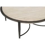 Barclay Round Cocktail Table-Furniture - Accent Tables-High Fashion Home