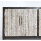 Lisbon 6 Door Sideboard-Furniture - Storage-High Fashion Home