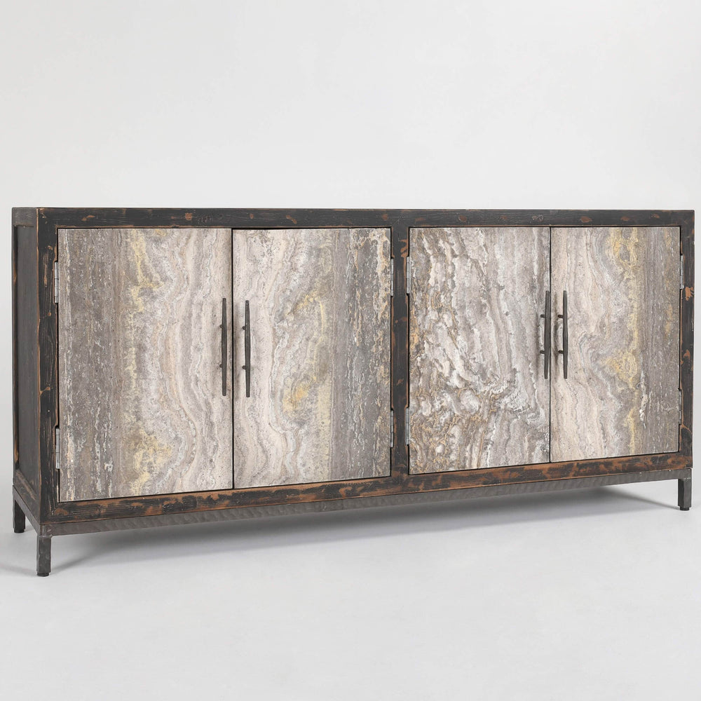 Lisbon 4 Door Sideboard-Furniture - Storage-High Fashion Home