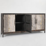 Lisbon 4 Door Sideboard-Furniture - Storage-High Fashion Home