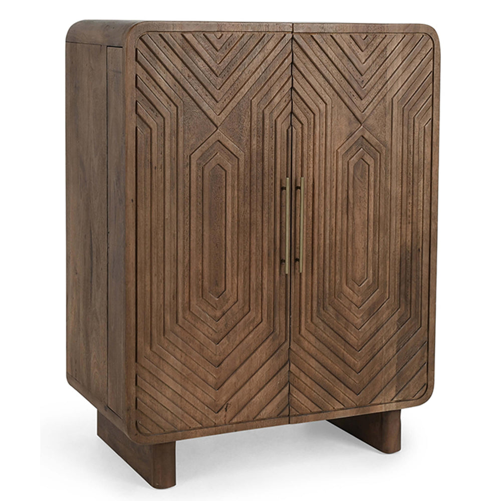 Holmes Bar Cabinet-Furniture - Storage-High Fashion Home